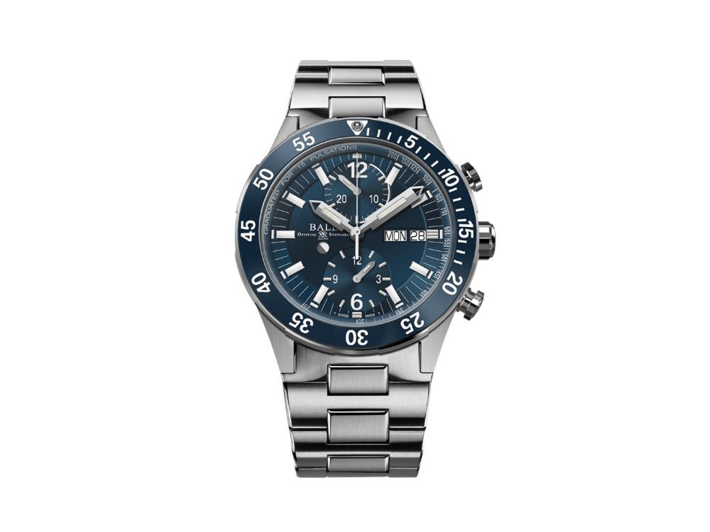 Ball Roadmaster Rescue Chronograph Automatic Watch, Blue, L.E., DC3030C-S1-BE
