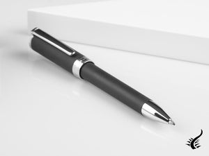 Ballpoint Pen Aurora TU - Matt Black Resin and Chrome Trims - T30N