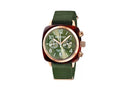 Briston Clubmaster Classic Quartz Watch, Green, 40 mm, 19140.PRA.T.26.NOL