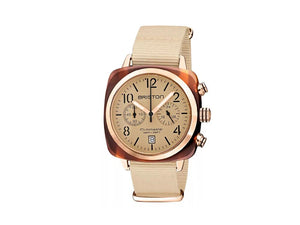 Briston Clubmaster Classic Terracotta Quartz Watch, 40 mm, 20140.PRA.T.39.NTV