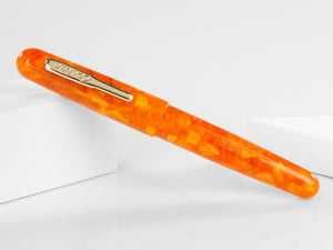 Conklin All American Sunburst Orange Fountain Pen, Resin, CK71412