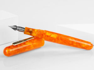 Conklin All American Sunburst Orange Fountain Pen, Resin, CK71412
