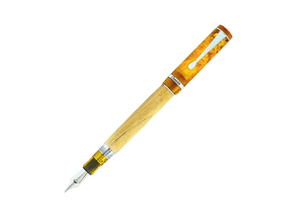 Conklin Duragraph  Voyager Fountain Pen, Resin, Yellow, CK74103