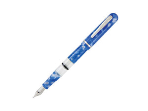 Conklin Heritage Word Gauge Fountain Pen, Resin, Blue, CK75812