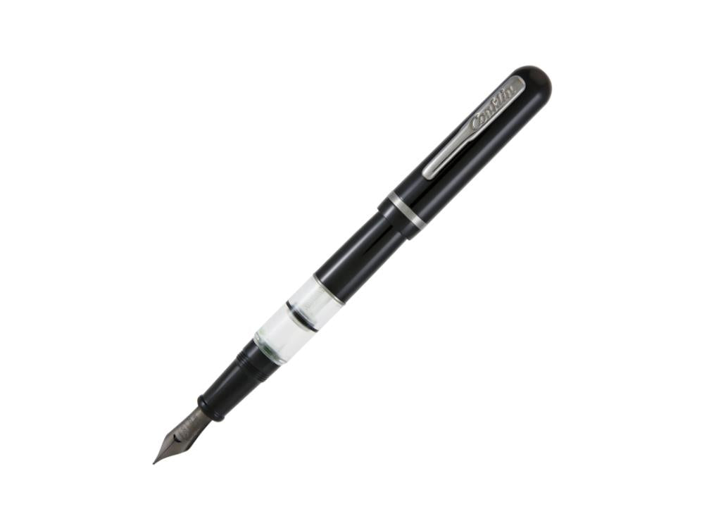 Conklin Heritage Word Gauge Black Fountain Pen, Resin, CK75832