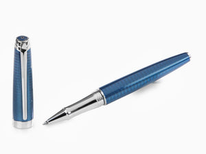 Caran d´Ache Léman Grand Bleu Rollerball pen, Lacquer, Rhodium Trims, 4779.168