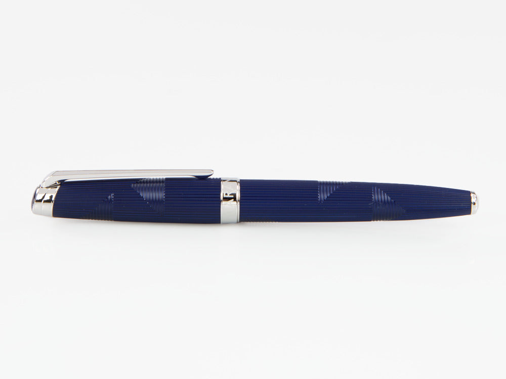 Caran d'Ache Léman Bleu Marin Rollerball pen, Lacquer, Blue, 4779.169
