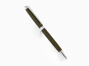 Caran d'Ache Léman Slim Terre d’Ombre Ballpoint pen, Lacquer, Green, 4781.016,