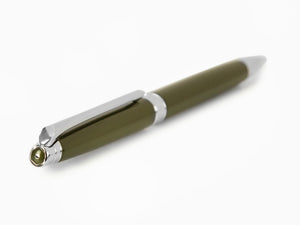 Caran d'Ache Léman Slim Terre d’Ombre Ballpoint pen, Lacquer, Green, 4781.016,