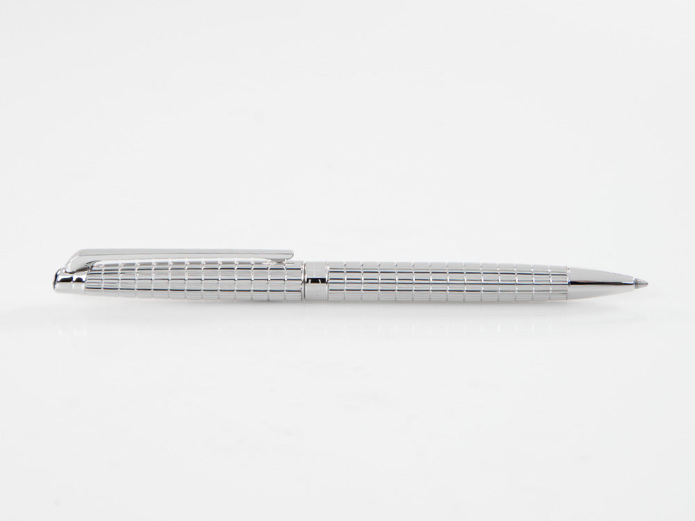 Caran d'Ache Léman Slim Lights Ballpoint pen, Rhodium, Silver, 4781.386