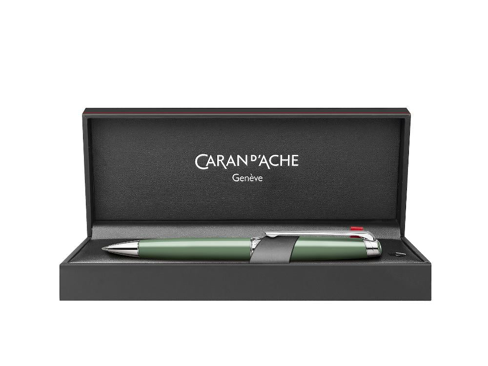 Caran d'Ache Léman Slim Léman Vert de Gris Ballpoint pen, Brass, Green, 4781.713