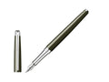 Caran d'Ache Léman Slim Terre d’Ombre Fountain Pen, Green, 4791.016
