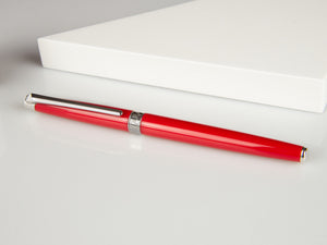 Caran d´Ache Léman Slim Scarlet Red Fountain Pen, Lacquer, 4791.770