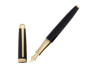 Caran d´Ache Léman Ebony Black Fountain Pen, Lacquer, 4799.282 - M