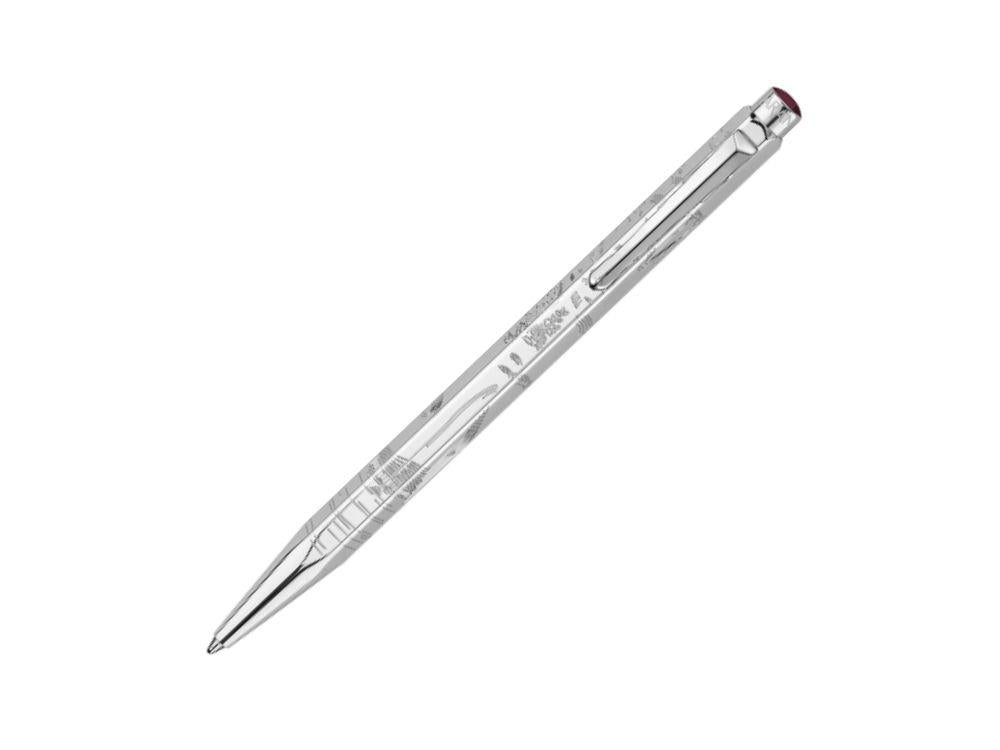 Caran d'Ache Ecridor Toile de Jouy & Leather Case Ballpoint pen, CC0890.026,