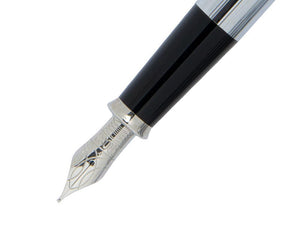 Cross Townsend Fountain Pen, Chrome, Silver, Polished, Resin, 536