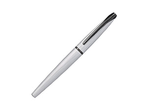 Cross ATX Fountain Pen, Chrome PVD, Silver, Brushed, Black PVD Trims