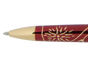 Cross Townsend Year of the Pig 2019 Ballpoint pen, Red, 23K Gold, AT0042-55