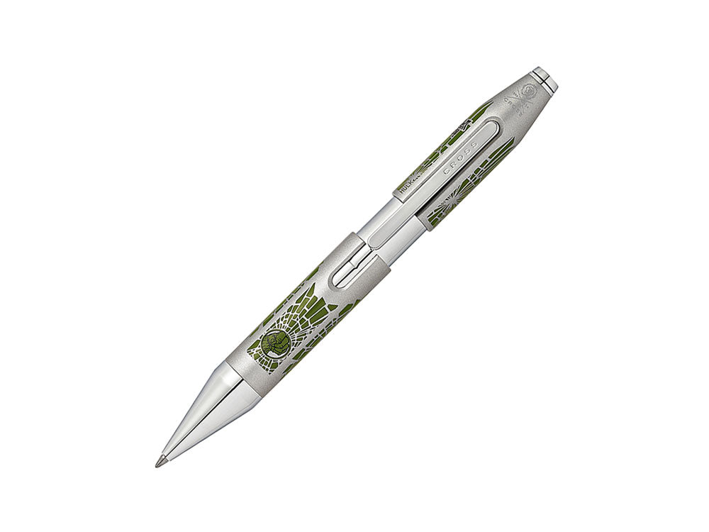Cross X Hulk Ballpoint pen, Resin, Silver, Chrome Trim, Special edition