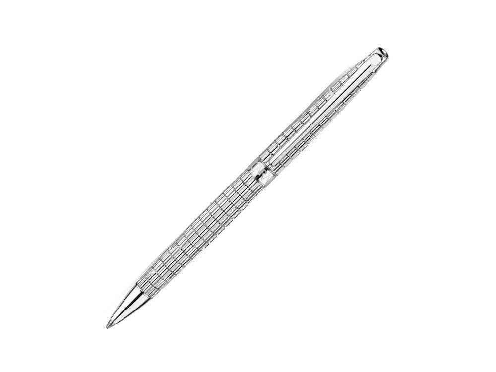 Caran d'Ache Léman Slim Lights Ballpoint pen, Rhodium, Silver, 4781.386