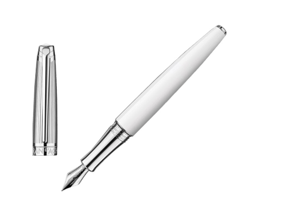 Caran d´Ache Léman Bicolor White Fountain Pen, Lacquer, C4799.001