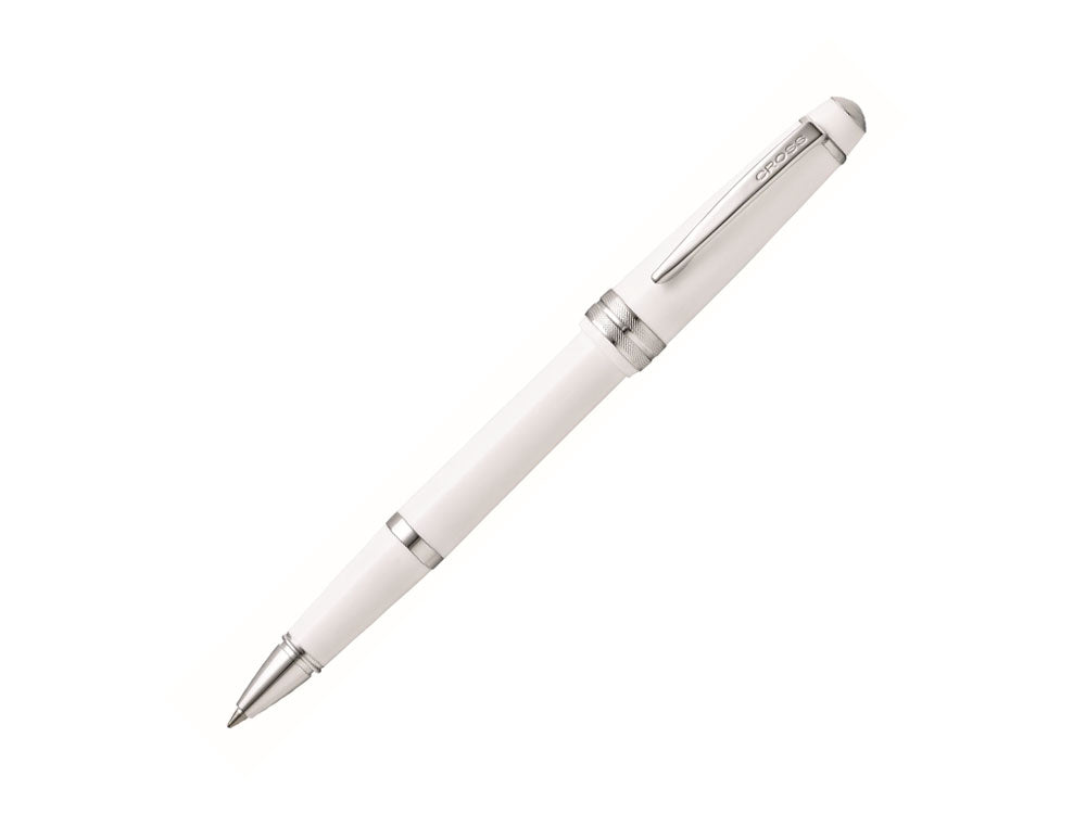 Cross Bailey Light Rollerball pen, Resin, White, Stainless Steel, AT0745-2