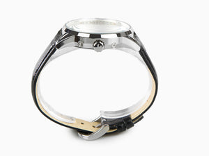 Delbana Classic Retro Moonphase Quartz Watch, 42mm, Leather, 41601.646.6.064