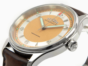Delbana Classic Recordmaster Mechanical Watch, Beige, 40 mm, 41601.748.6.184