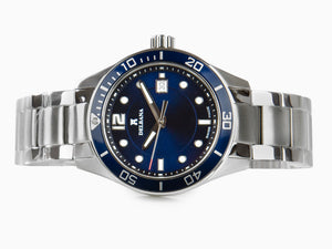Delbana Sports Mariner Quartz Watch, Blue, 42 mm, 41701.716.6.044
