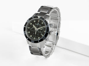 Delbana Sports Mariner Chronograph Quartz Watch, Black, 42 mm, 41701.718.6.034