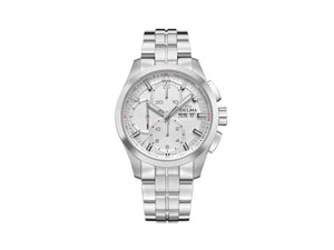 Delma Racing Klondike Chronotec Automatic Watch, White, 44 mm, 41701.660.6.061
