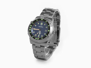 Delma Diver Quattro Automatic Watch, Blue, Limited Edition, 41701.744.6.048