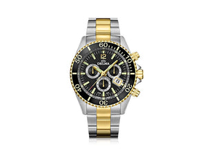 Delma Diver Santiago Chronograph Quartz Watch, PVD, 43 mm, 52701,564.6.038