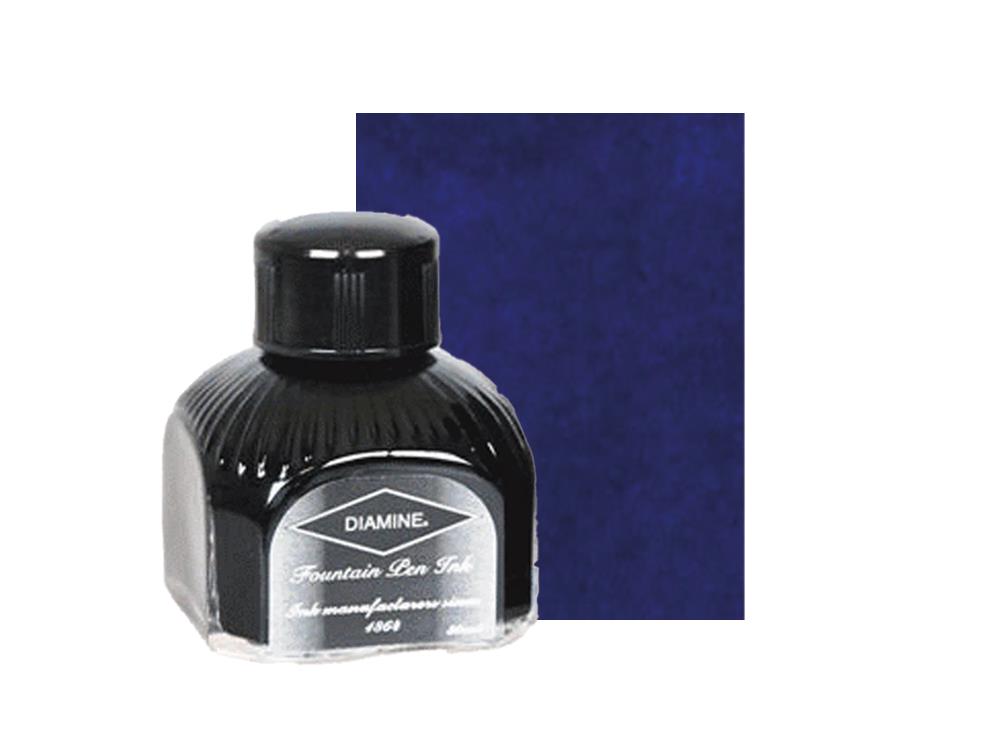 Diamine Ink Bottle Bilberry, 80m, Italyan crystal bottle
