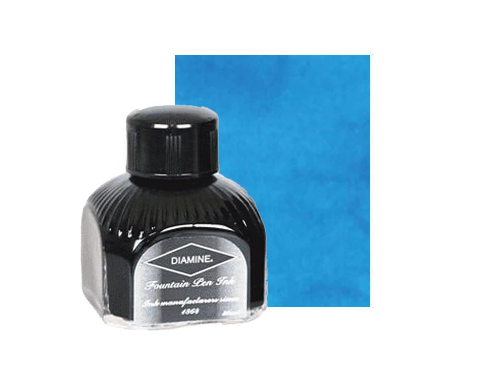 Diamine Ink Bottle Havasu Turquoise, 80ml, Italyan crystal bottle