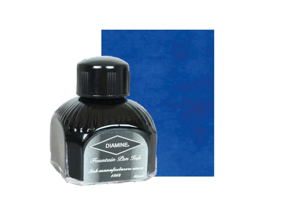 Diamine Ink Bottle Asa Blue,  80ml, Italian crystal