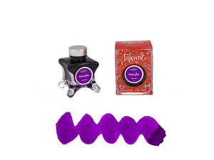 Diamine Festive Joy Ink Vent Red Ink Bottle, 50ml, Purple, Glass