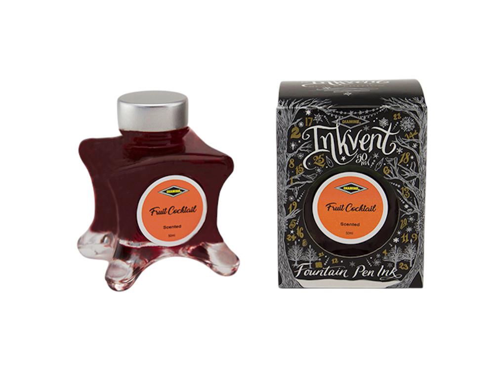 Diamine Ink Vent Black Scented Fruit Coctail Ink Bottle, 50ml, Orange