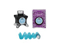 Diamine Glacier Ink Vent Purple Ink Bottle, 50ml, Start Bright, Blue