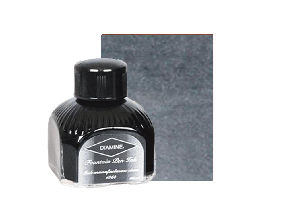 Diamine Ink Bottle Grey, 80ml, Italyan crystal bottle