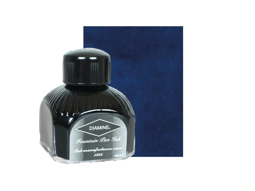 Diamine Ink Bottle Midnight, 80ml., Italyan crystal bottle