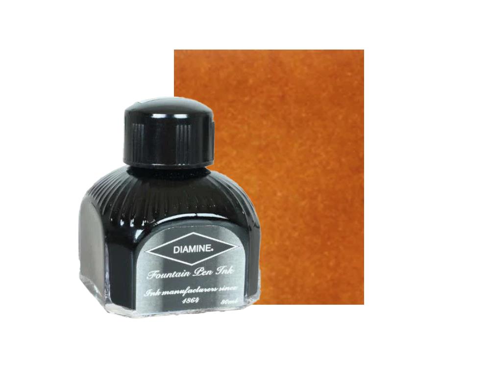 Diamine Ink Bottle Sepia, 80ml, Italian crystal