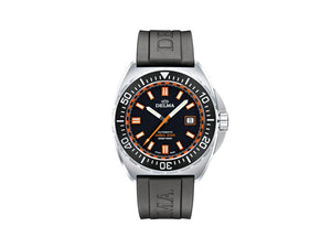 Delma Diver Shell Star Automatic Watch, Black, 44 mm,  41501.670.6.031