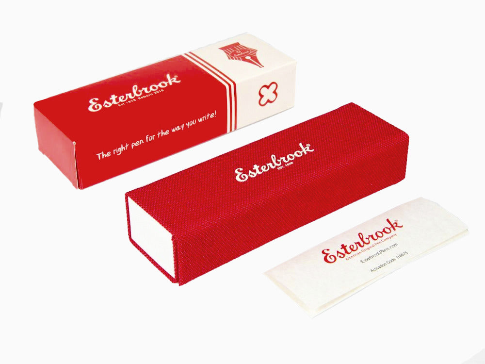 Esterbrook Estie Honeycomb Ballpoint pen, Resin, Palladium trim, E439