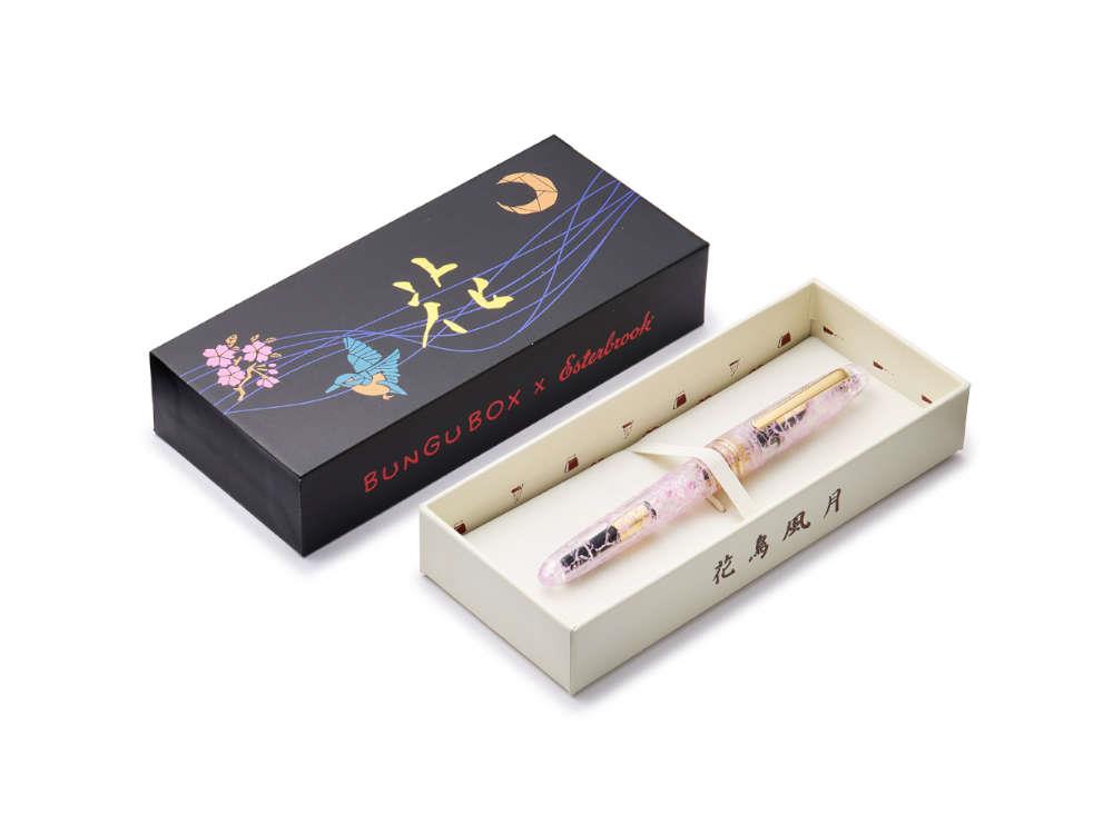 Esterbrook Estie x BUNGU Kachofugetsu Flower Fountain Pen, EBUNGU26