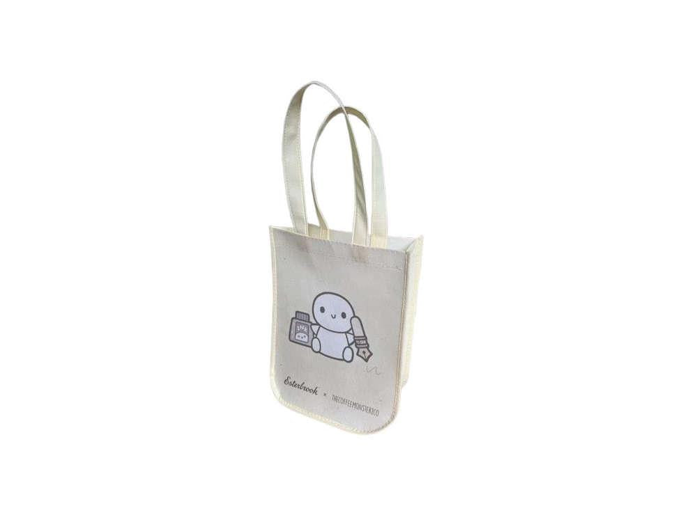 Esterbrook Coffee Monsterz.Co Tote Bag, Taupe, ECMTOTE25