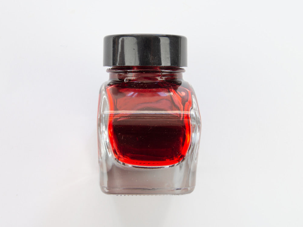 Esterbrook Ink Bottle Scarlet, Red, 50ml, Crystal, EINK-SCARLET