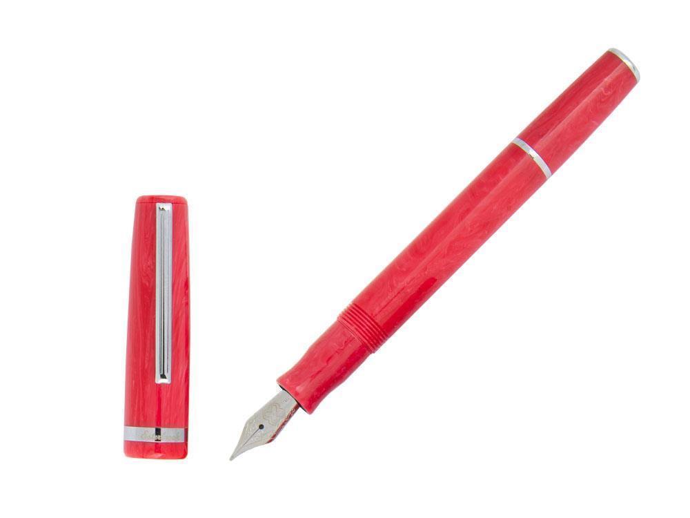Esterbrook JR Carmine Fountain Pen, Marbled resin, Red, EJR-RED