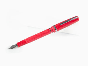 Esterbrook JR Carmine Fountain Pen, Marbled resin, Red, EJR-RED