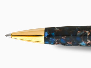 Esterbrook Estie Nouveau Bleu Ballpoint pen, Resin, Gold plated, ENB159